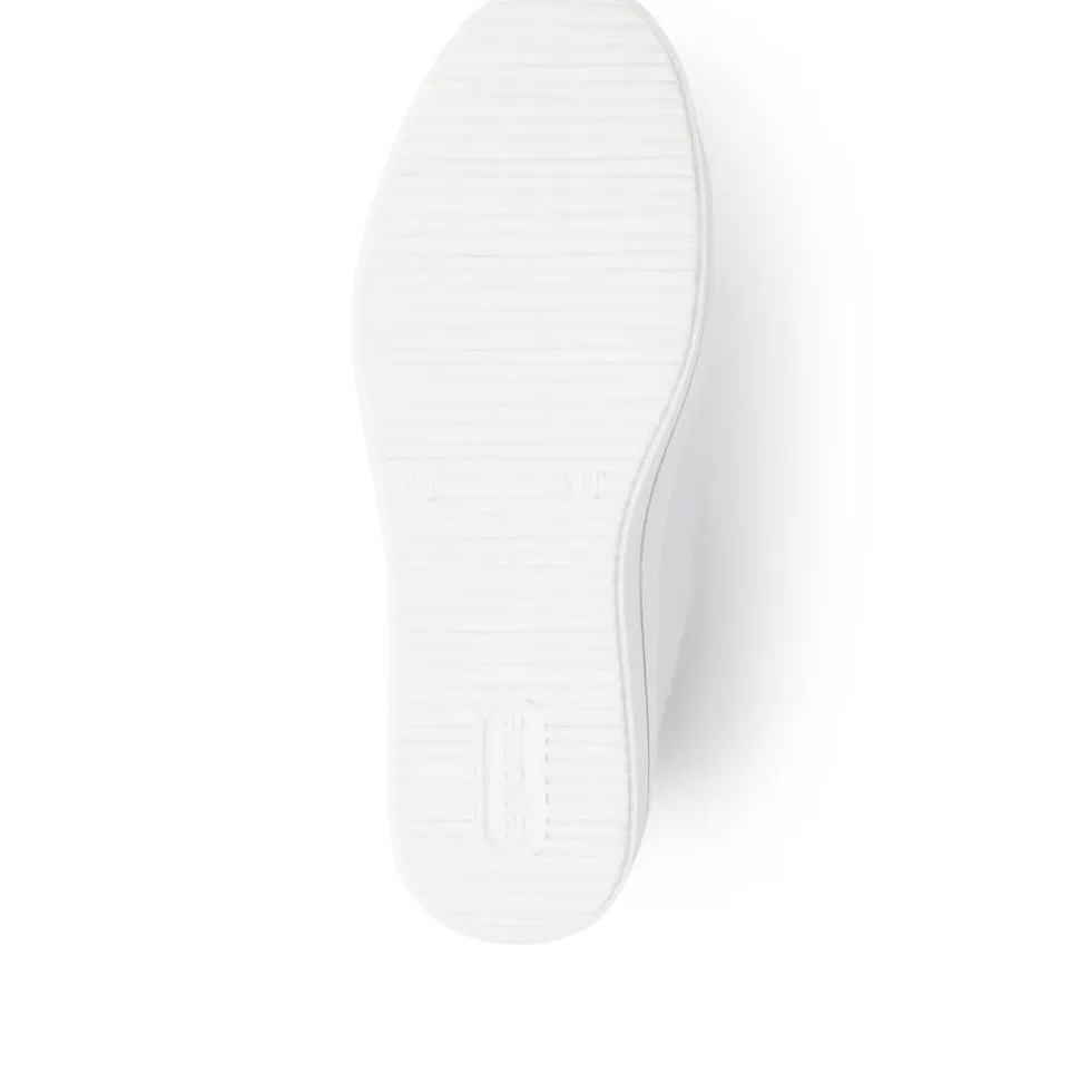 Contrasting Zip Trainers - White Multi
