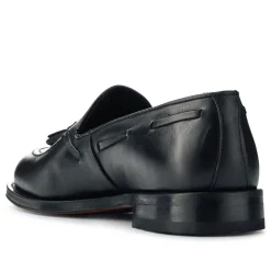 Corsino Smart Leather Loafers - Black