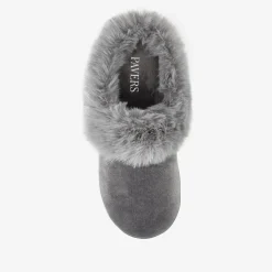 Cosy Mule Slippers - Grey