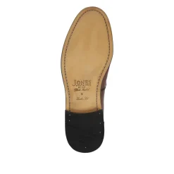 Creed Smart Blake Stitched Leather Penny Loafers - Brown Multi