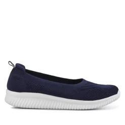 Cushioned Breathable Pumps - Navy