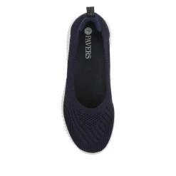 Cushioned Breathable Pumps - Navy