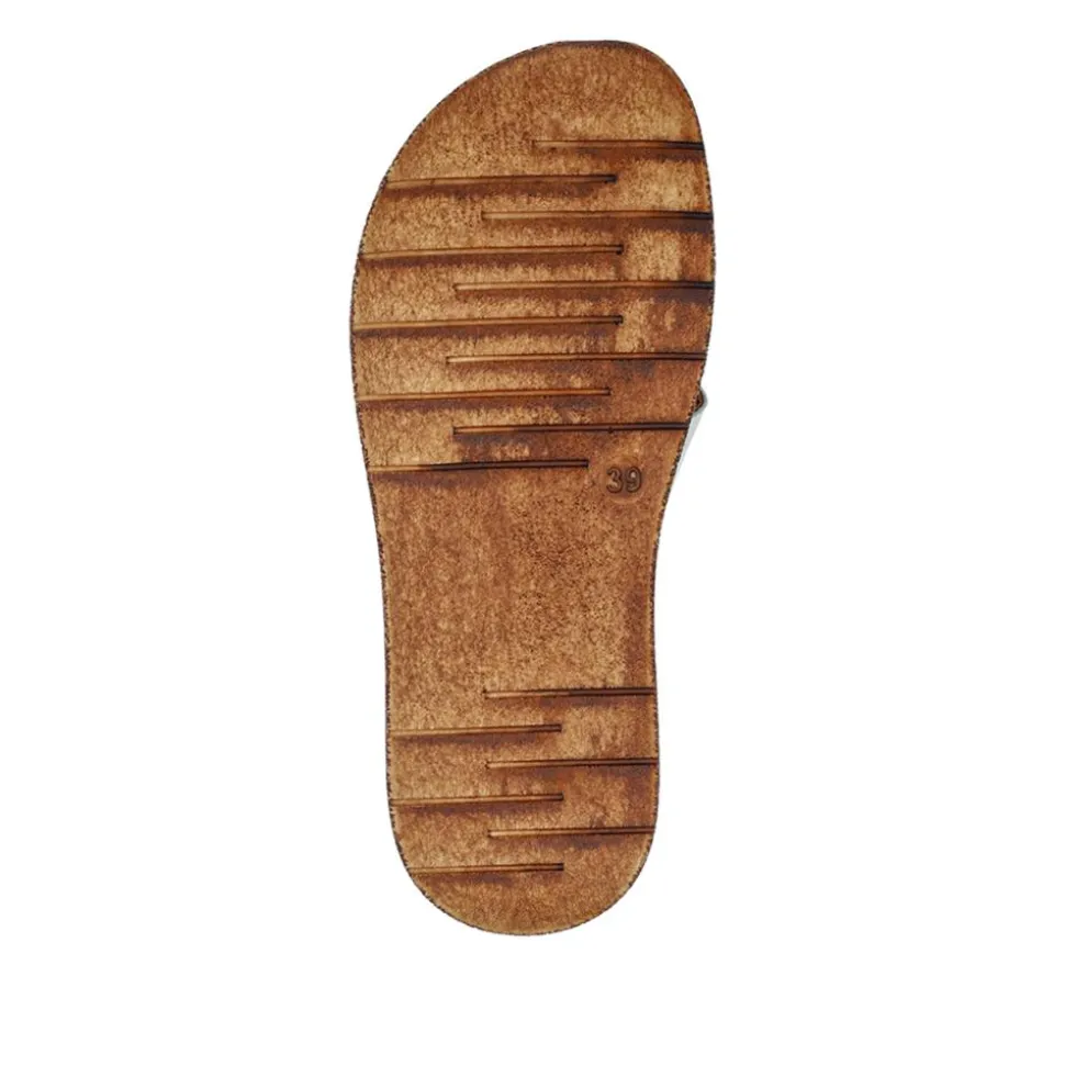 Cushioned Leather Mules - White
