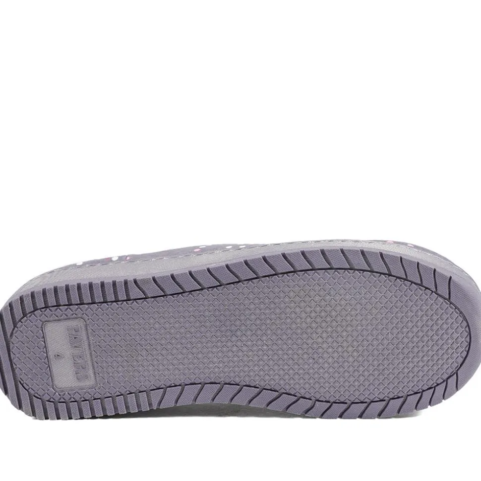 Cushioned Memory Foam Mule Slippers - Lilac Multi