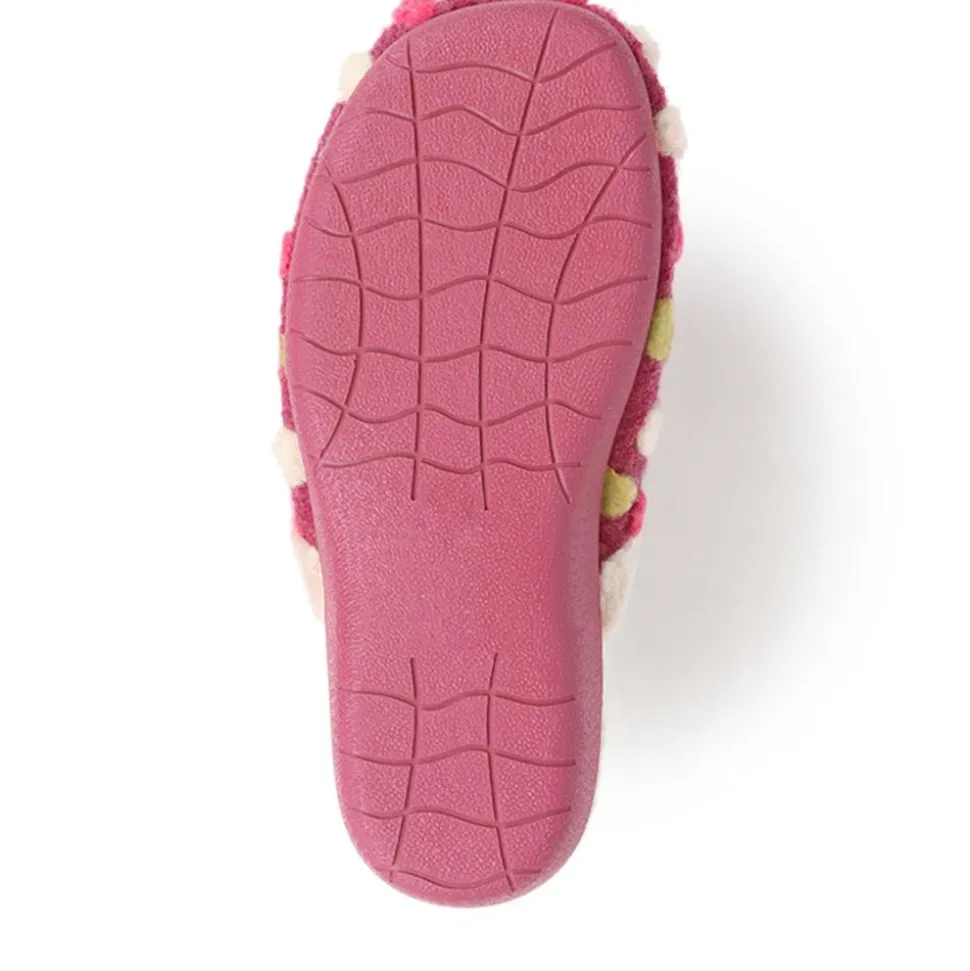 Cushioned Mule Slippers - Pink Multi