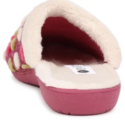 Cushioned Mule Slippers - Pink Multi