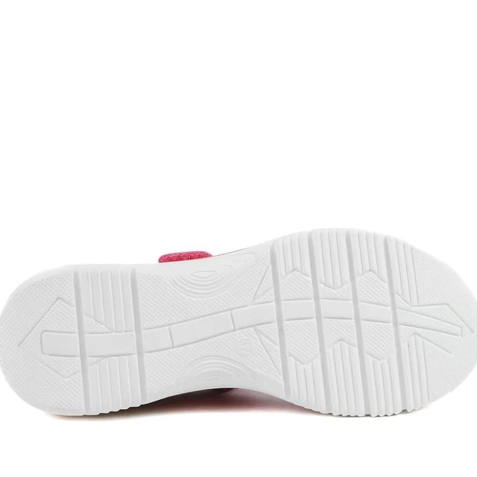Cushioned Touch Fasten Mary Janes - Fuschia