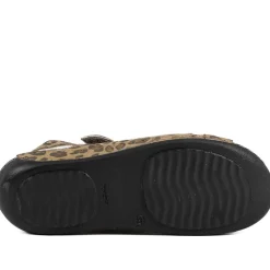 Cushioned Touch-Fasten Sandals - Leopard