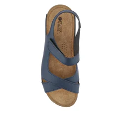 Cushioned Touch-Fasten Sandals - Navy