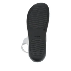 Cushioned Touch-Fasten Sandals - White