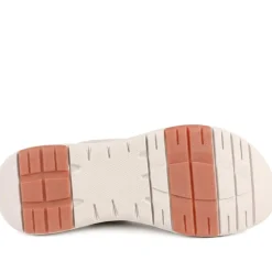 Cushioned Wedge Heel Toe Post Sandals - Beige