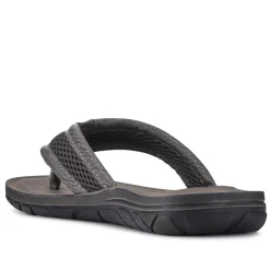 Cushioning Toe Post Sandals - Grey