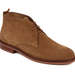 Deacon Suede Chukka Boots - Tan Suede