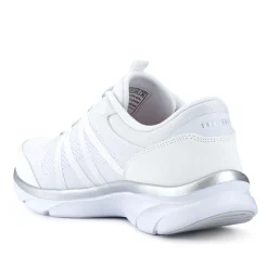 D'lux Comfort - Surreal Ladies Trainers - White-Silver