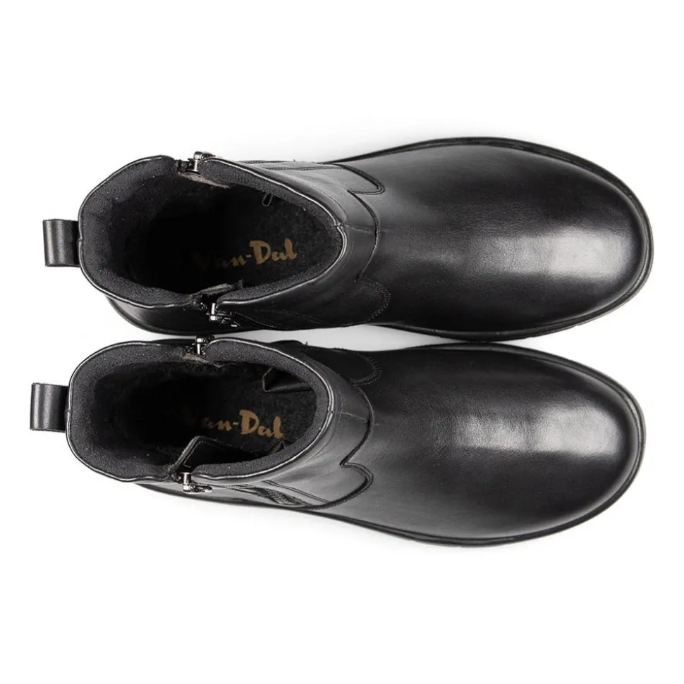 DM Comfort Waterproof E/EE Fit - Black Leather