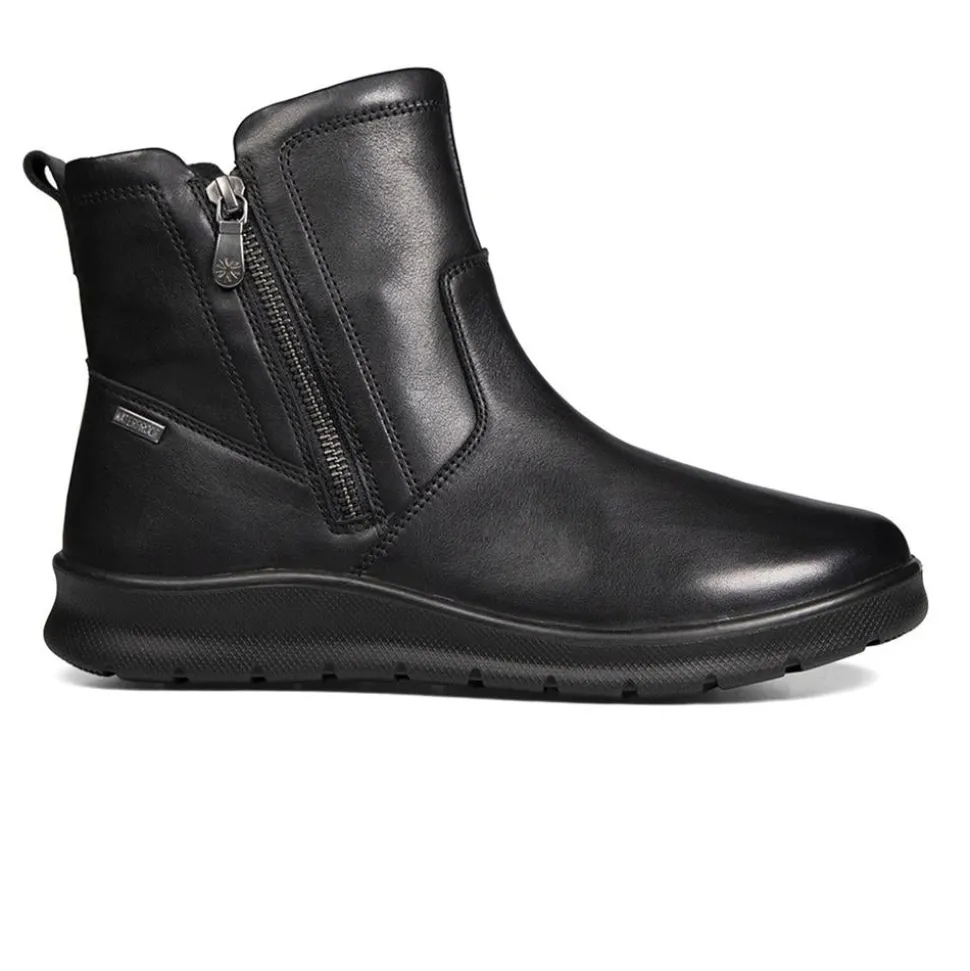 DM Comfort Waterproof E/EE Fit - Black Leather