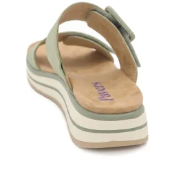 Dual Adjustable Comfort Wedge Sandals - Sage