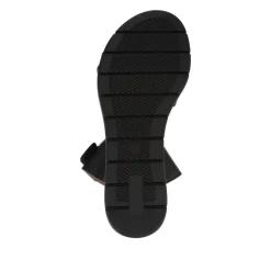 Dual-Buckled Mule Sandals - Black