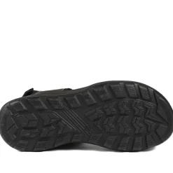 Dual Fasten Comfort Sandals - Brown