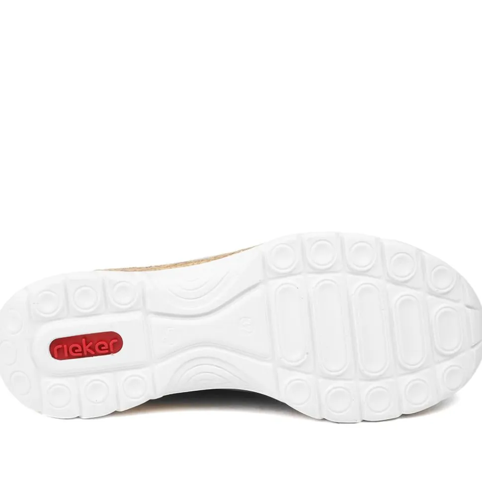 Dual-Fastening Memory-Foam Trainers - Blue