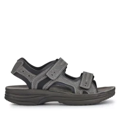 Dual Touch-Fastening Sandals - Grey