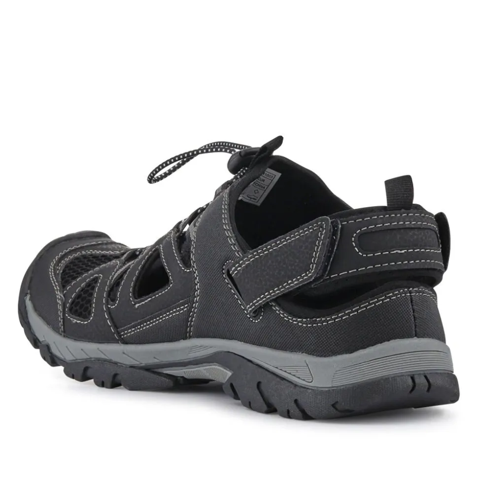 Durable Walking Sandals - Black