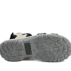 Easyfit Cella Extra Wide Fit Touch Fasten Sandals - Black Multi