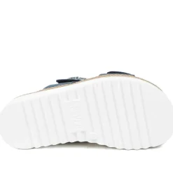 EasyFit Extra Wide Banca Sandals - Navy
