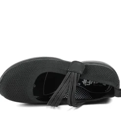 EasyFit Extra Wide Breathable Mary Janes - Black