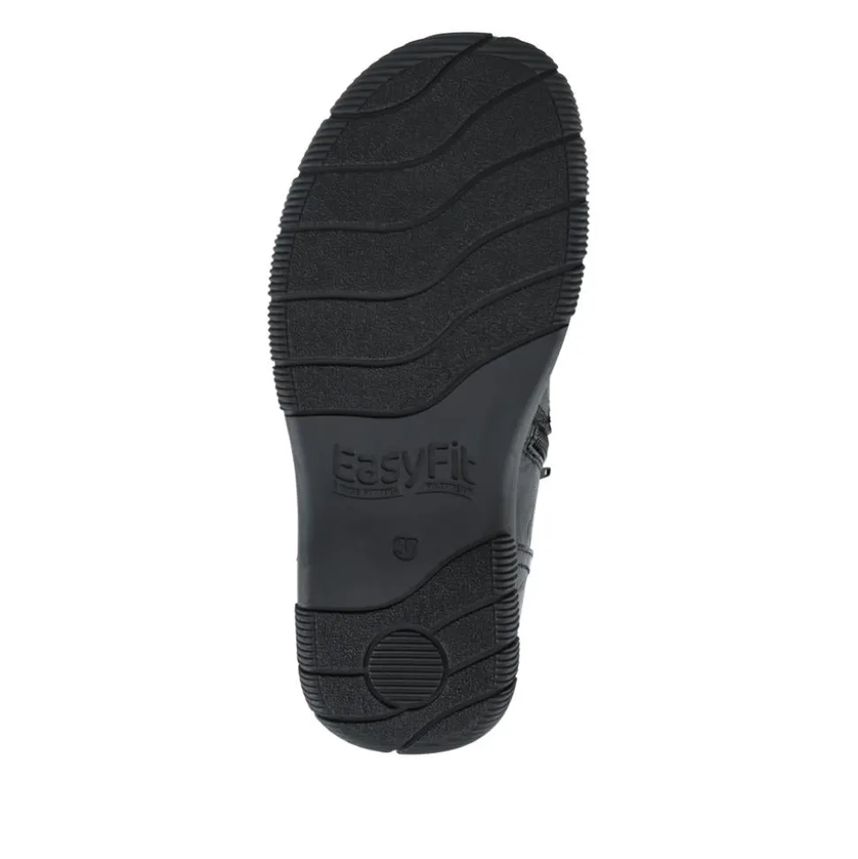 EasyFit Extra Wide Buckle Boots - Black