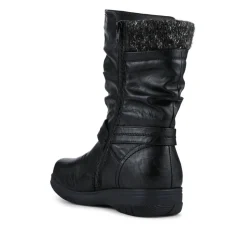 EasyFit Extra Wide Buckle Boots - Black