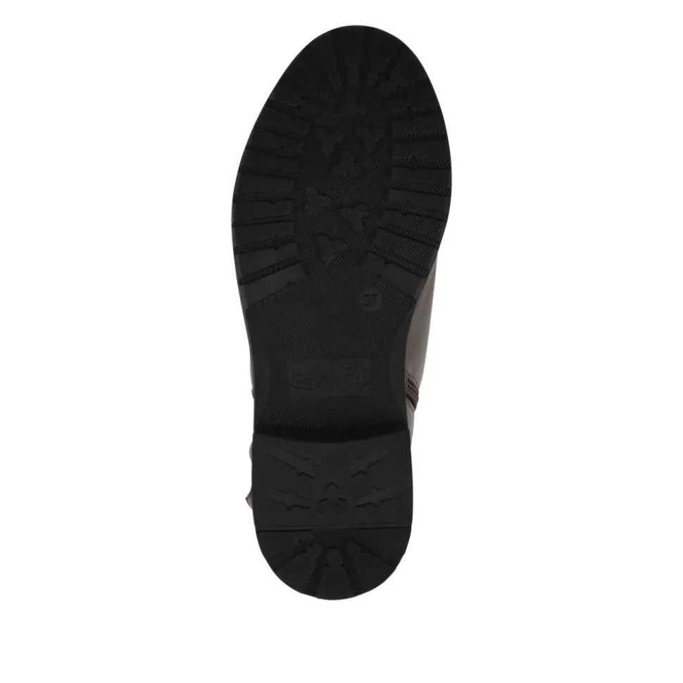 EasyFit Extra Wide Fit Leather Boots - Chocolate