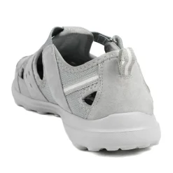Easyfit Extra Wide Leather Monk Shoes - Grey
