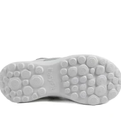 Easyfit Extra Wide Leather Monk Shoes - Grey