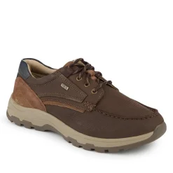 EasyFit Extra Wide Water Resistant Lace Up Shoes - Brown