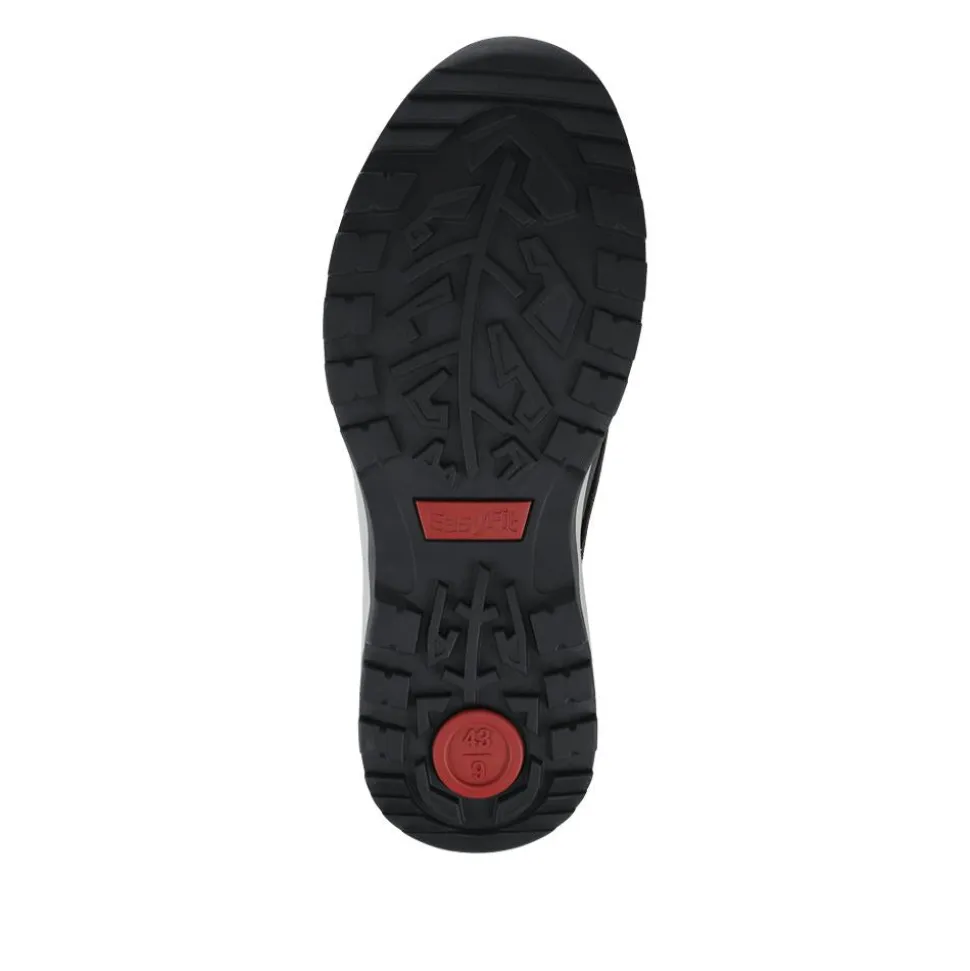 EasyFit Extra Wide Water Resistant Lace Up Shoes - Navy
