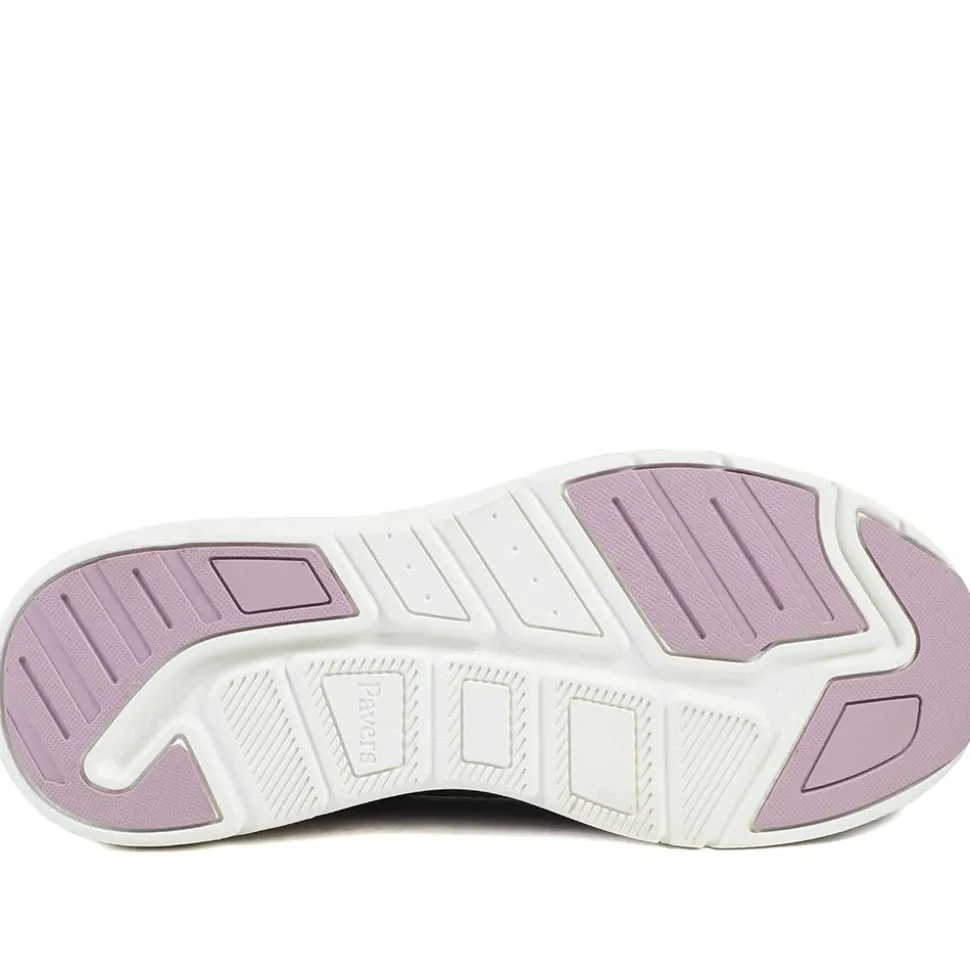 Easy Step In Comfort Wedge Shoes - Navy