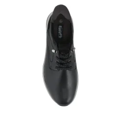 Easy Step In Extra Wide Bungee Lace Shoes - Black