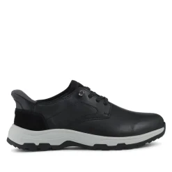 Easy Step In Extra Wide Bungee Lace Shoes - Black