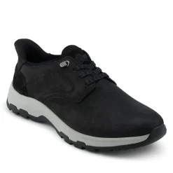 Easy Step In Extra Wide Laceless Casual Shoes - Black