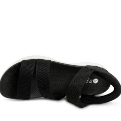 Easy Step In Lightweight Sandals - Black