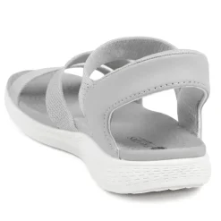 Easy Step In Lightweight Sandals - Grey