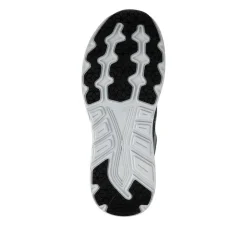 Easy Step In Memory Foam Lace Up Trainers - Grey
