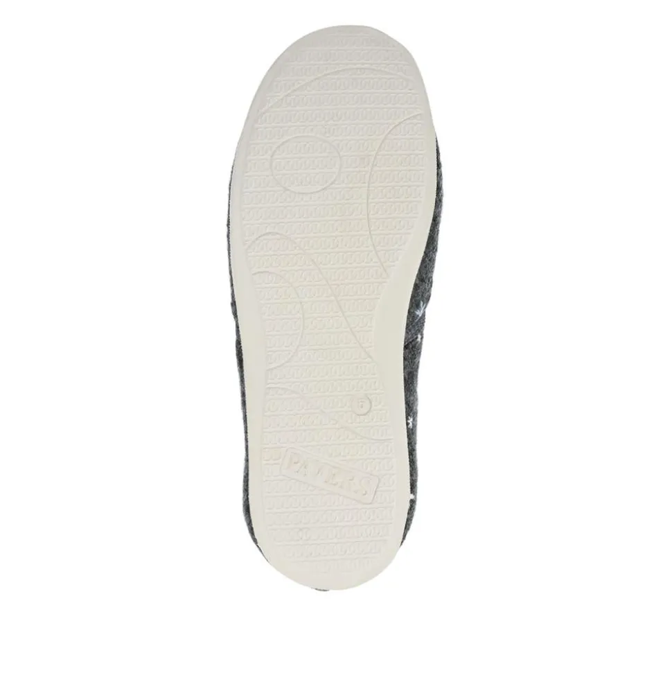 Easy Step In Memory Foam Slippers - Grey