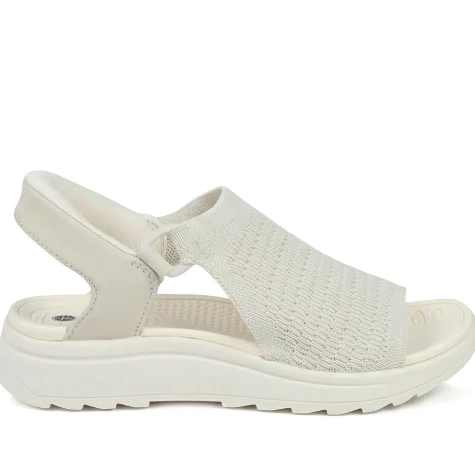 Easy Step In Stretch Fit Sandals - Beige