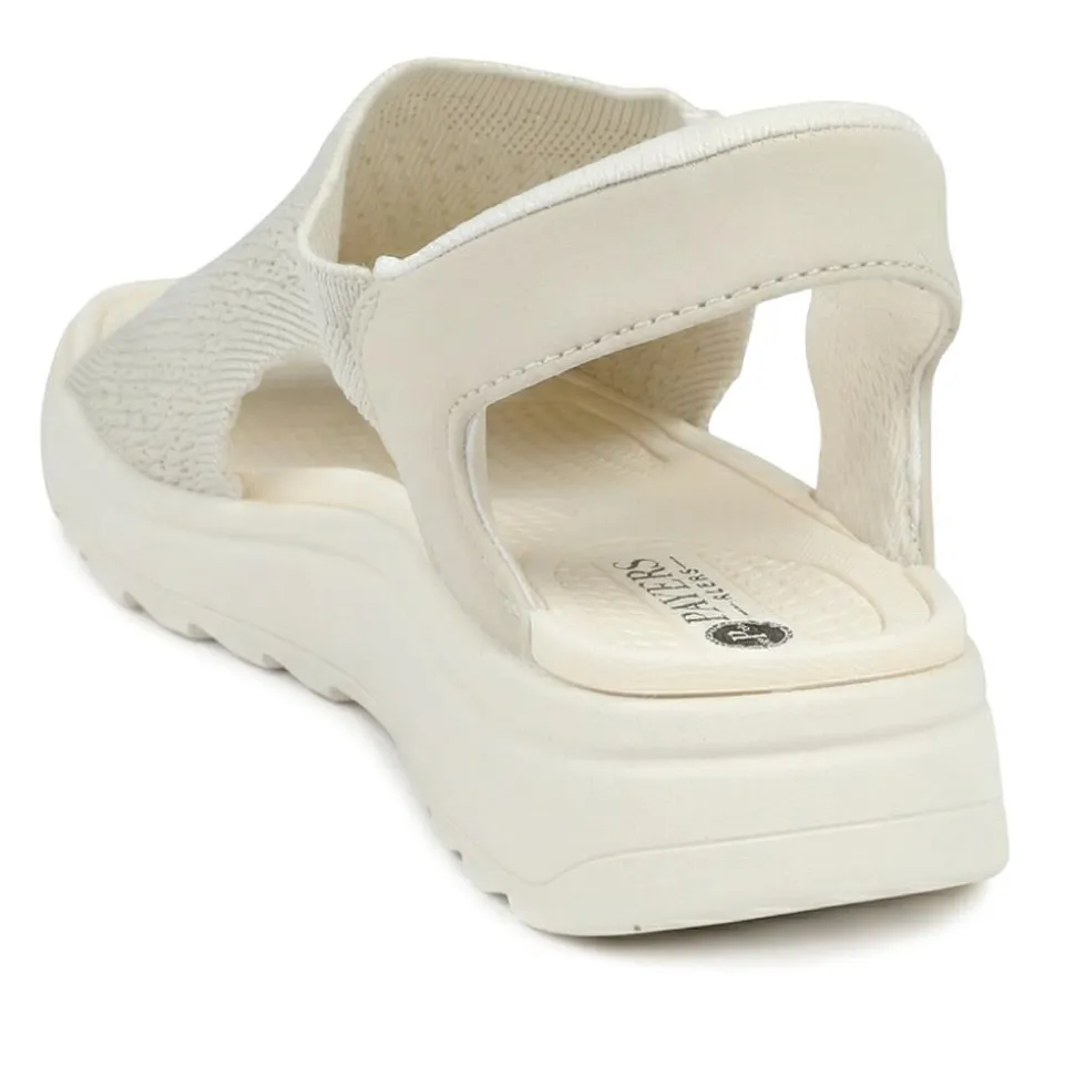 Easy Step In Stretch Fit Sandals - Beige
