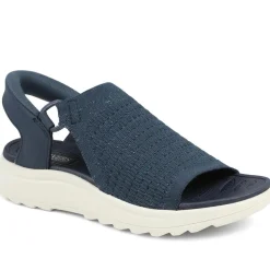 Easy Step In Stretch Fit Sandals - Navy