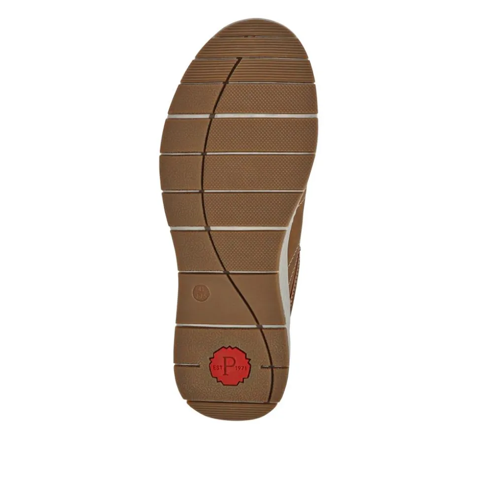 Easy Step In Wide Fit Bungee Laced Shoes - Brown