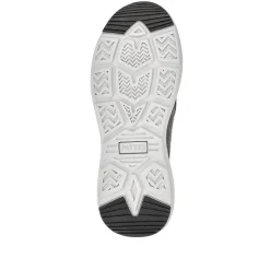 Easy Step In Wide Fit Laceless Trainers - Grey