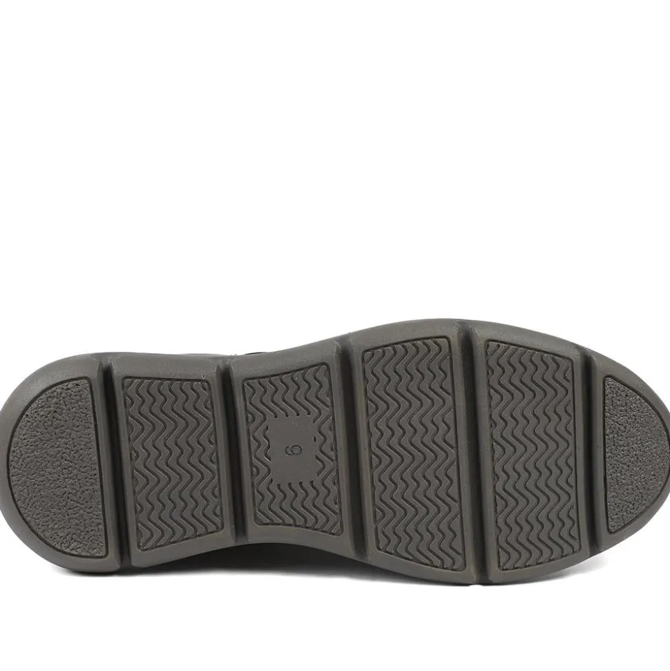 Easy Step In Wide Fit Leather Lace Up Shoes - Brown